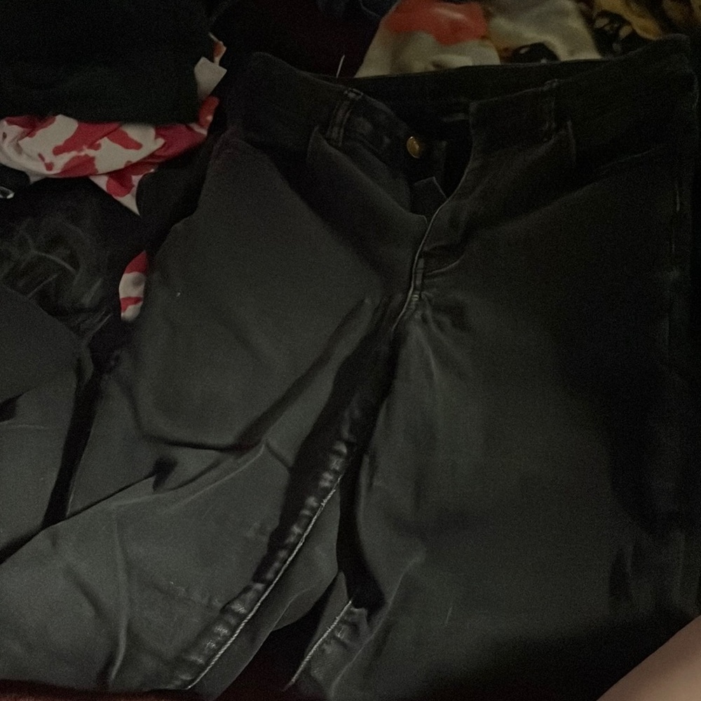 Black American eagle skinny jeans
